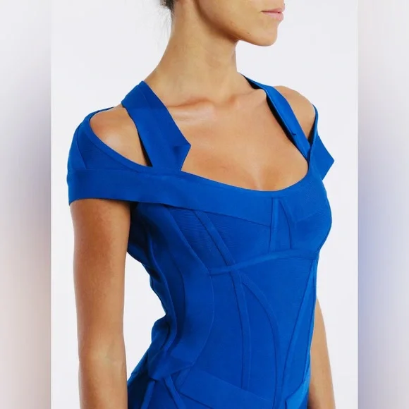 New-like Herve Ledger Lilliana Origami Dress - Picture 5 of 11